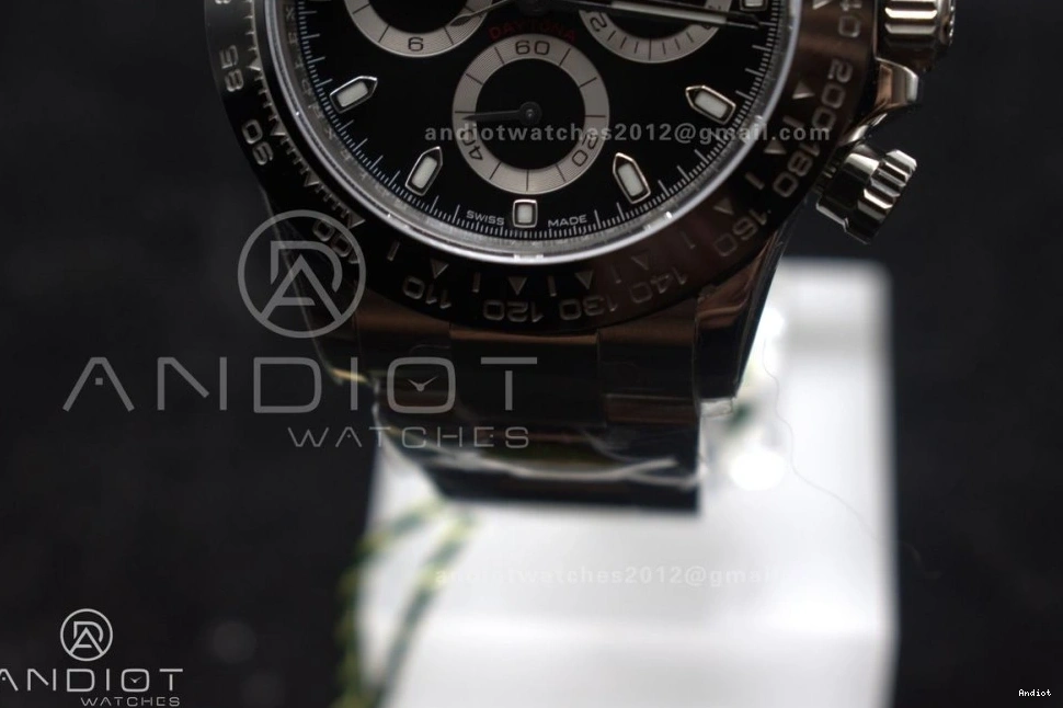 ZF and 116500 Black Daytona Edition SH4130 Bracelet Dial SS Best Case 1:1 904L 0118